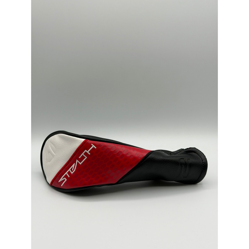 TaylorMade Stealth Fairway Wood Headcover Black Red White Adjustable Dial 5 Wood